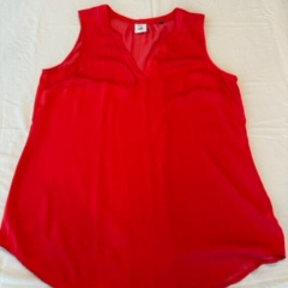 Stylish Sleeveless Red Top by CAbi - Picture 2 of 6